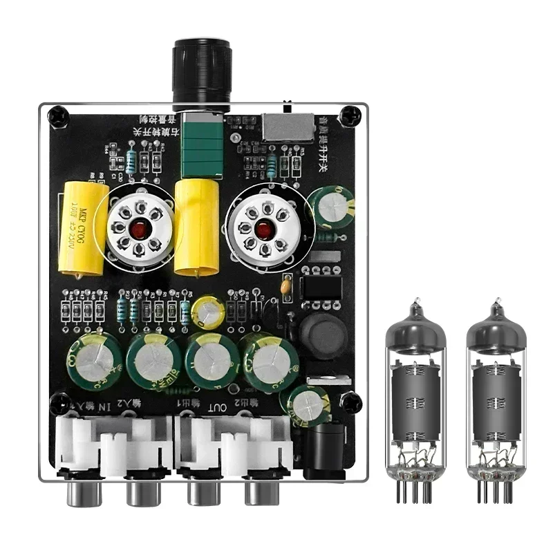 Home Cinema Choice - Pré-amplificador de Tubo 6K4 Atualizado, Amplificadores