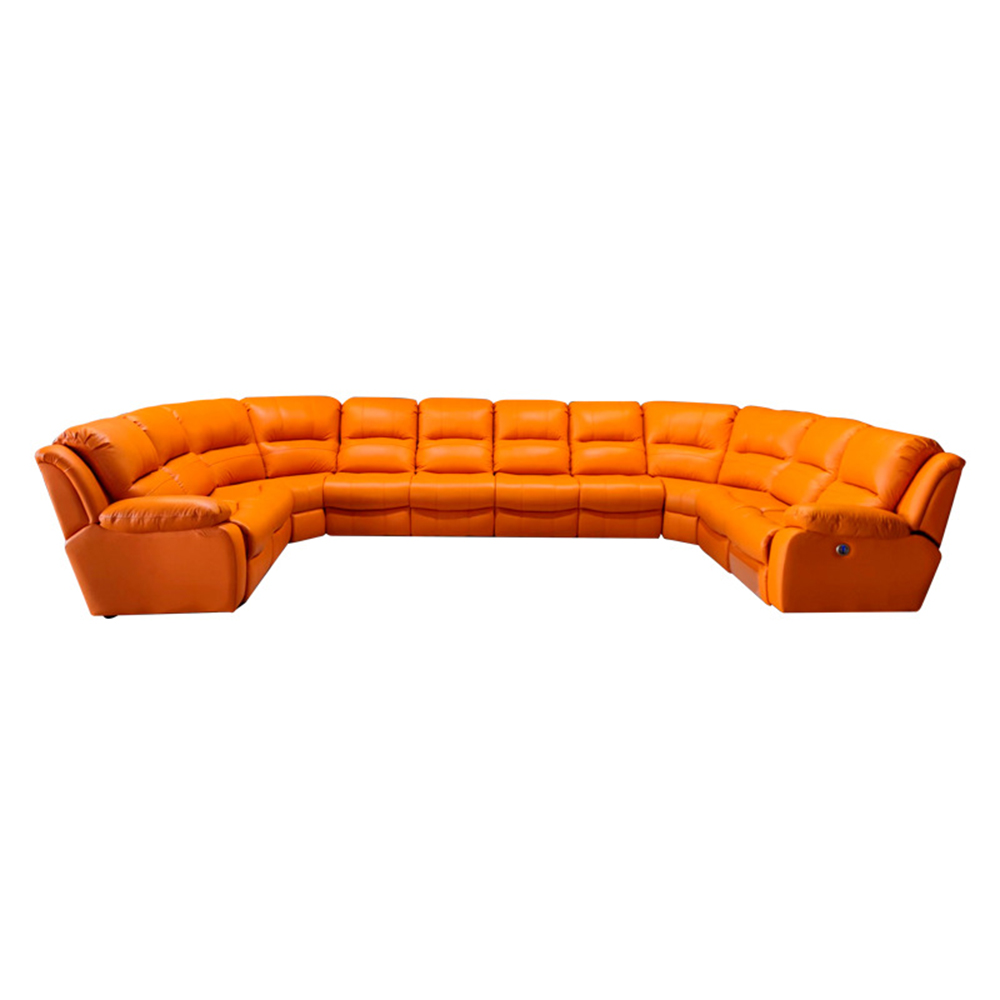 Home Cinema Room - Sofá reclinável secional grande de luxo