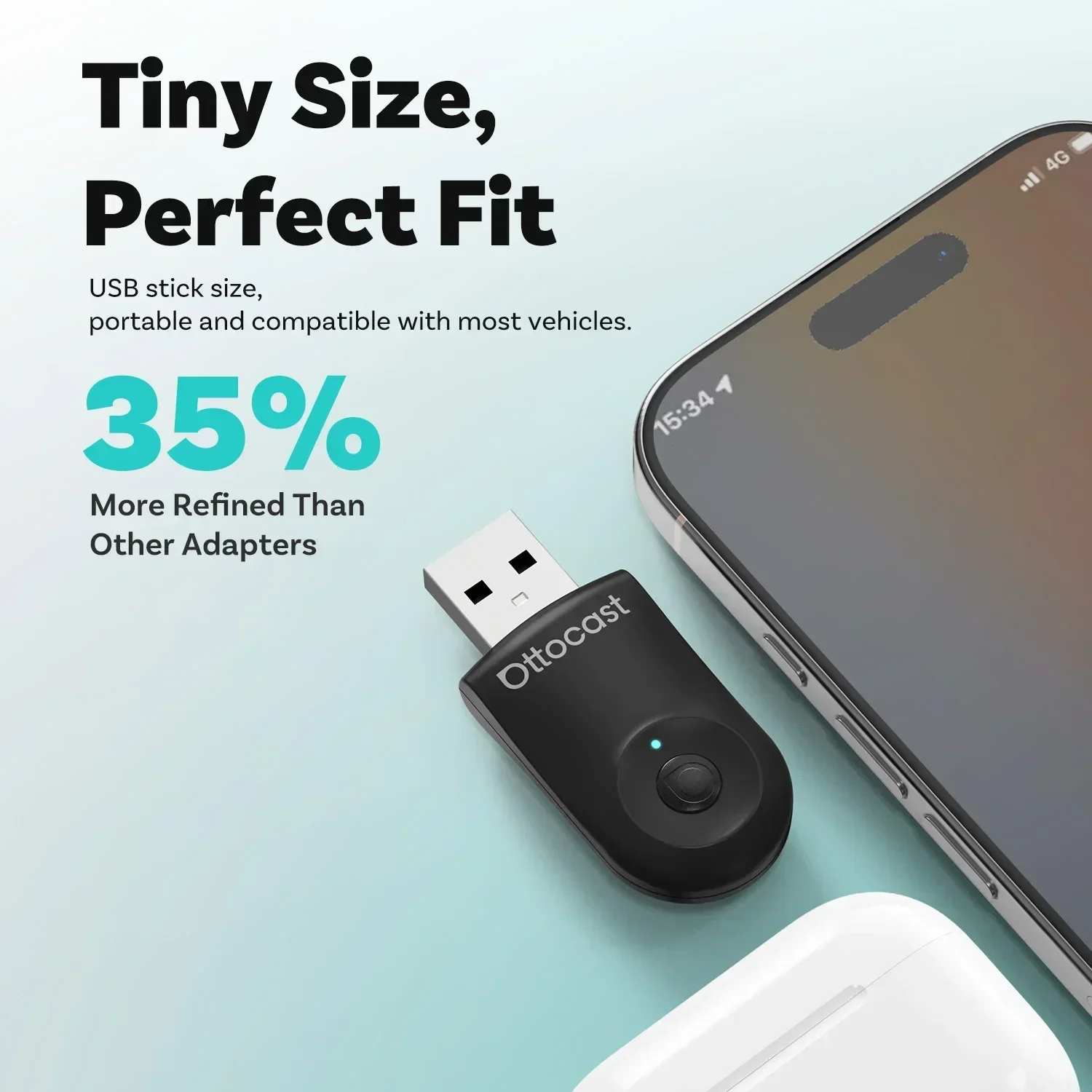 Otocast mini 2 em 1 com fio pa - Smart Tv Stick avaliação e preço