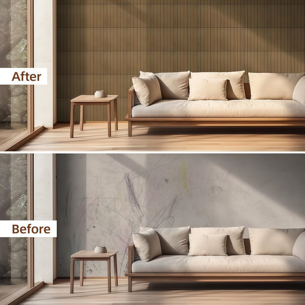 10 Peças Adesivo de Parede 3D  - Home Cinema Wallpaper avaliação e preço