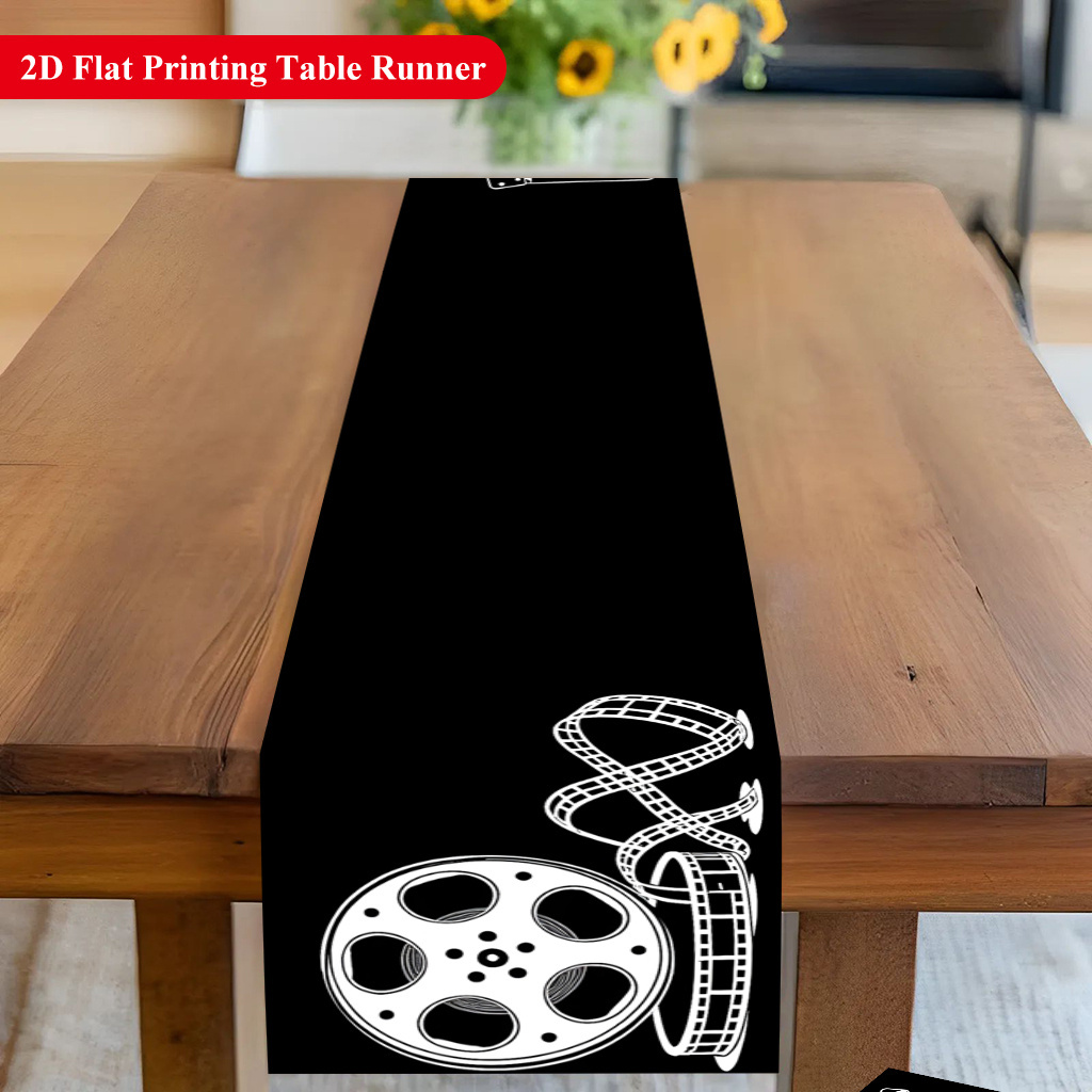 Caminho de Mesa com Estampa de - Home Cinema Restaurant avaliação e preço