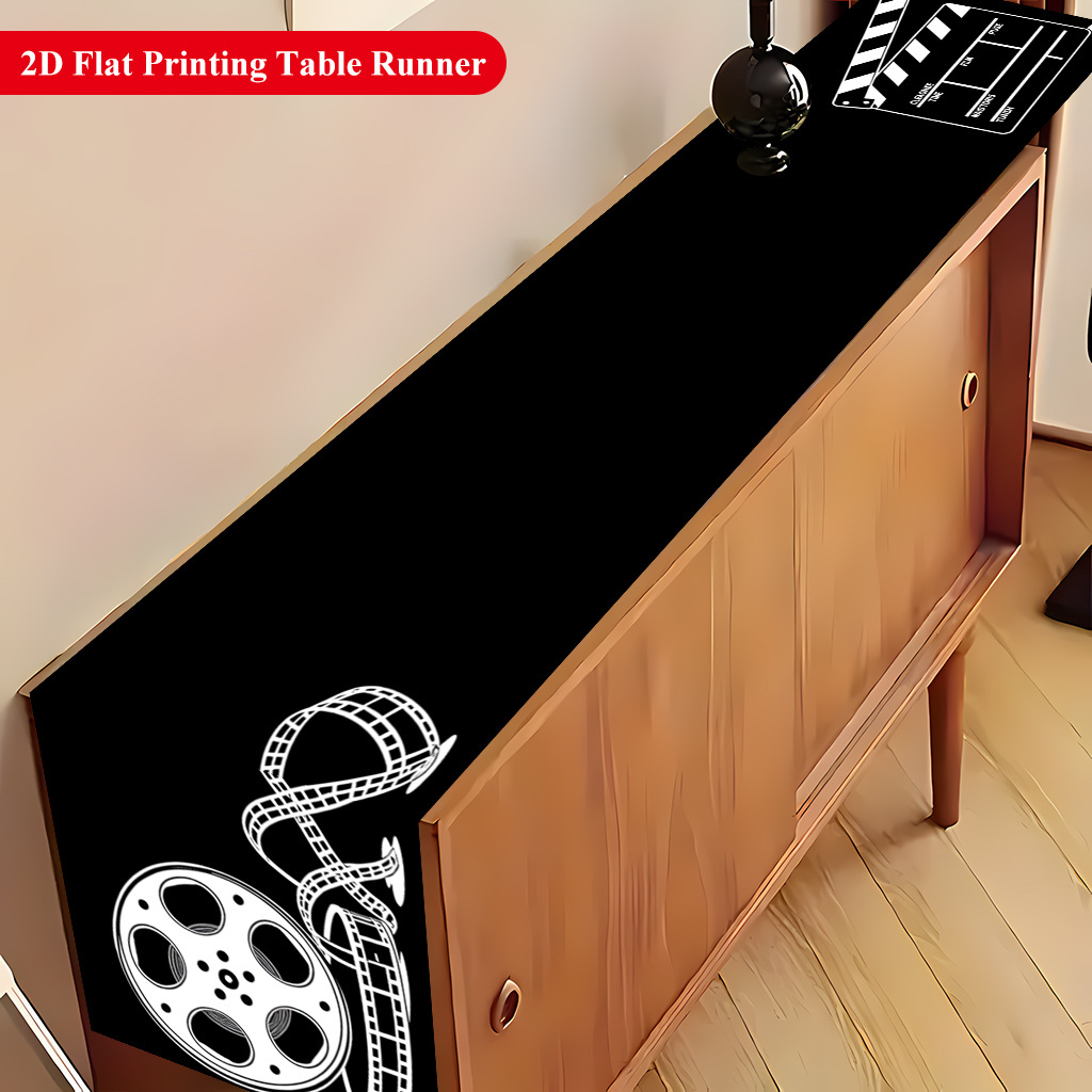 Caminho de Mesa com Estampa de - Home Cinema Restaurant avaliação e preço