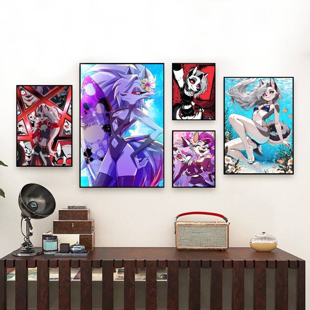 Pôster Helluva Boss Loona, Ade - Home Cinema Wallpaper avaliação e preço