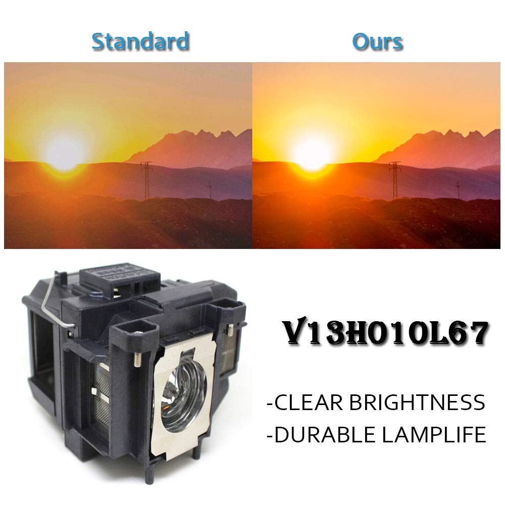 ELPLP67/V13H010L67 para Epson  - Home Cinema Epson avaliação e preço