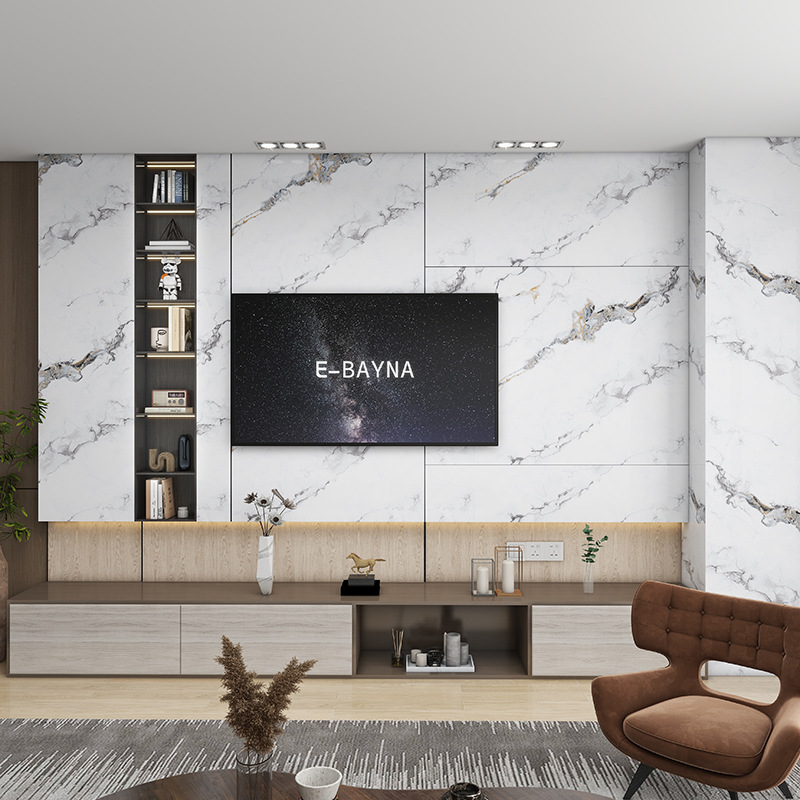 40cm x 3m imitação de telhas d - Home Cinema Wallpaper avaliação e preço