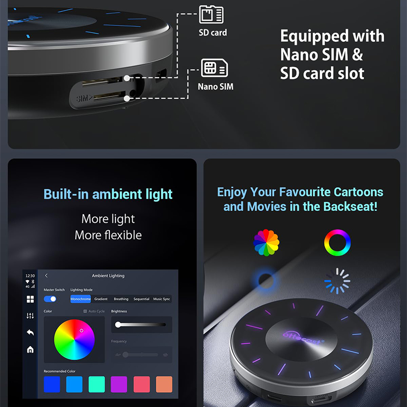 Otocast p3 carplay ai box sem  - Smart Tv Stick avaliação e preço