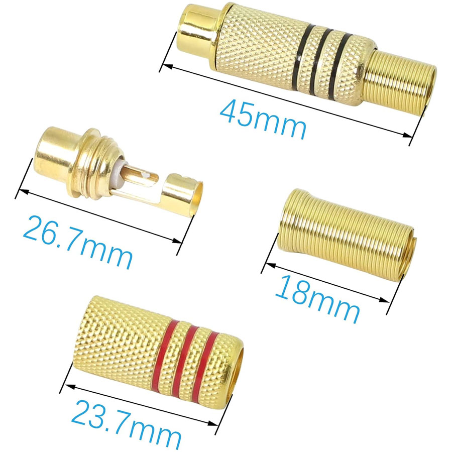 Conector de Áudio e Vídeo RCA  - Home Cinema Choice avaliação e preço