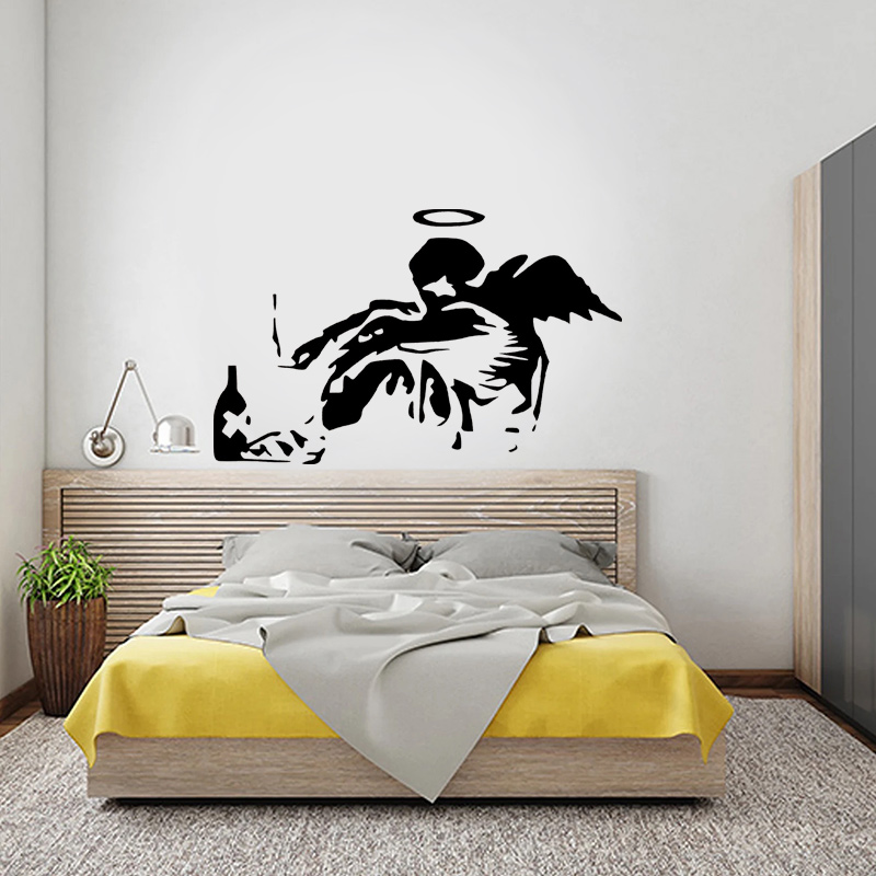 Banksy-Fallen Angel Graffiti D - Home Cinema Room avaliação e preço